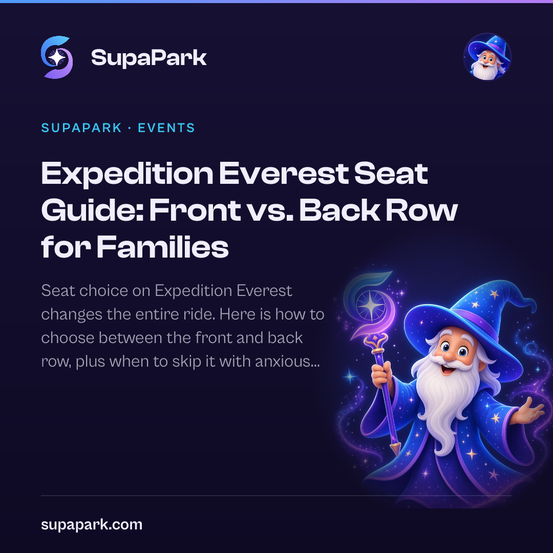 Expedition Everest Seat Guide: Front vs. Back Row for Families