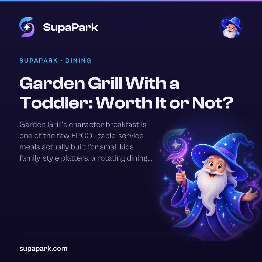 Garden Grill With a Toddler: Worth It or Not?