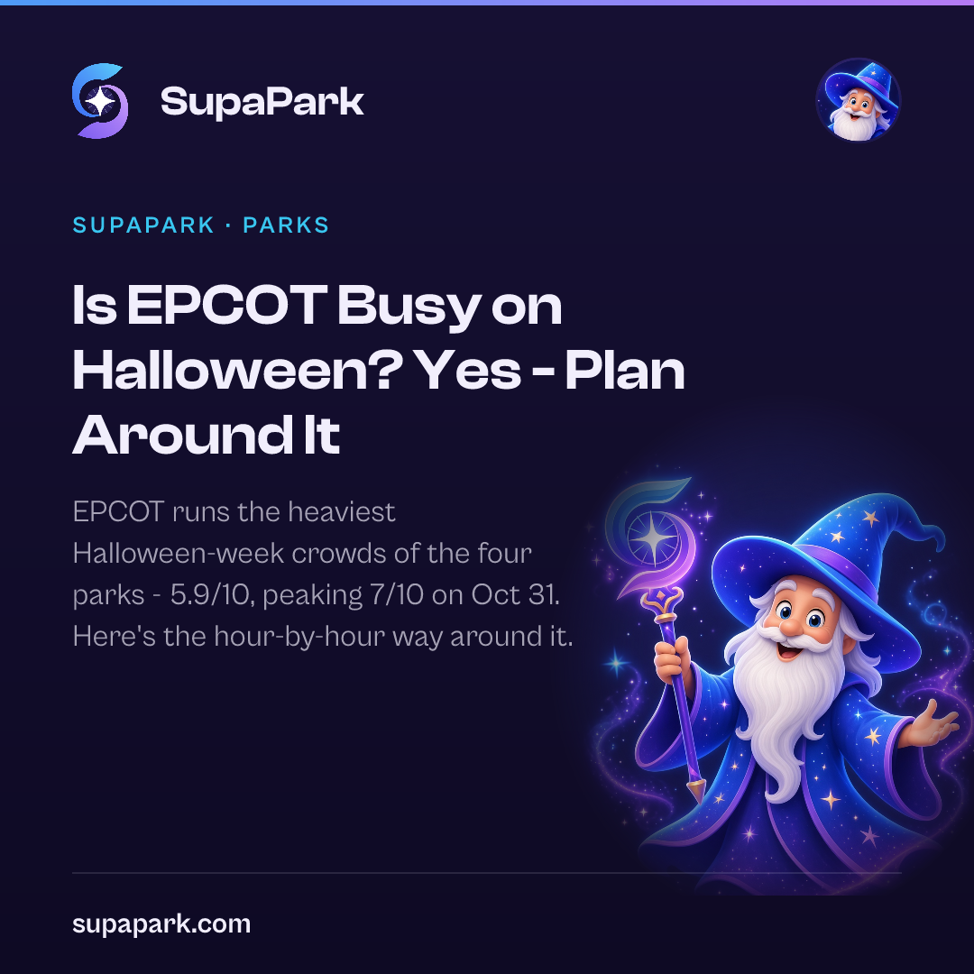 Is EPCOT Busy on Halloween? Yes — Plan Around It