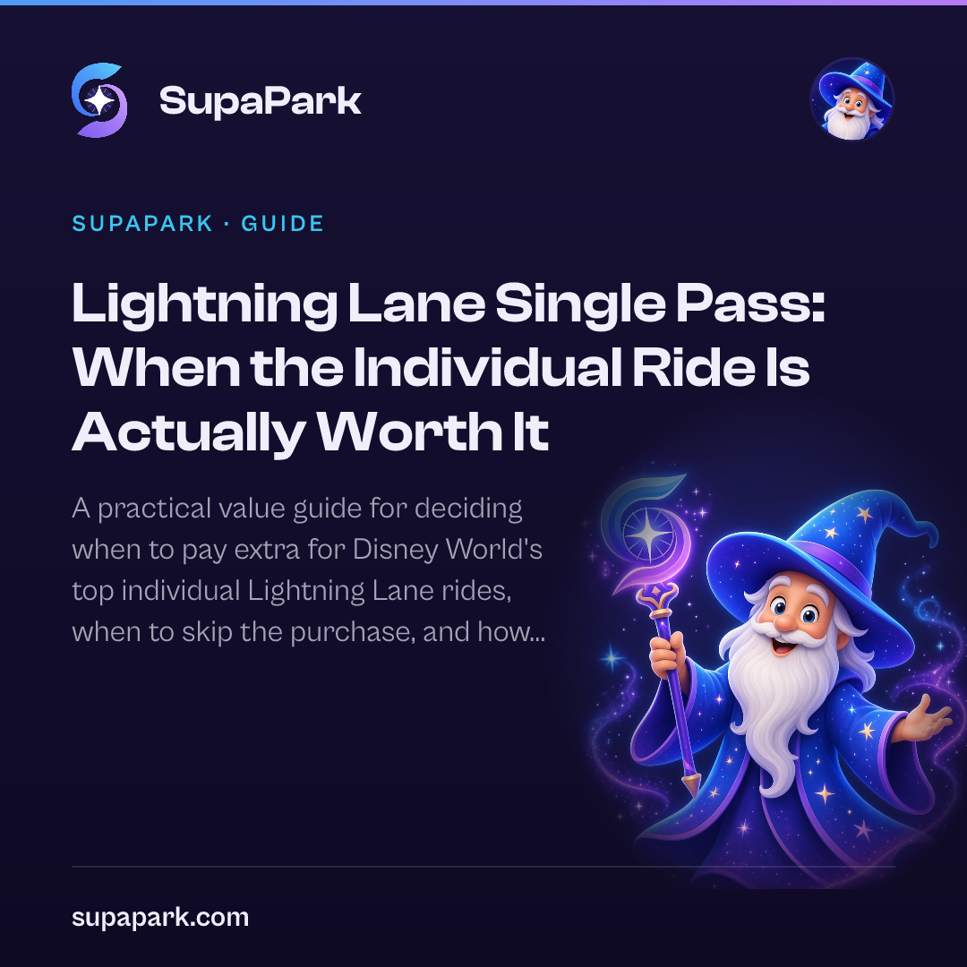 Lightning Lane Single Pass: When the Individual Ride Is Actually Worth It