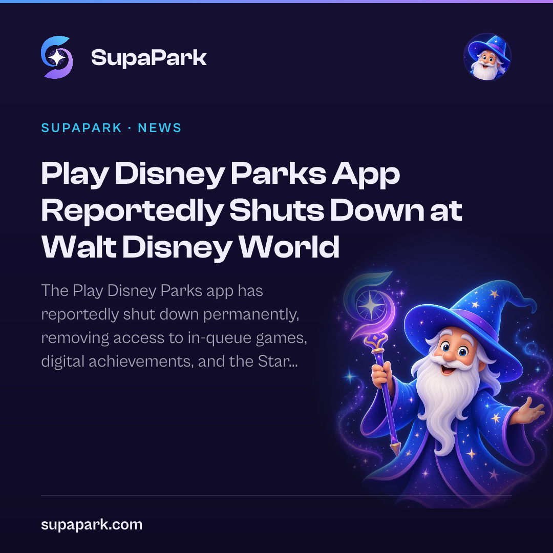 Play Disney Parks App Reportedly Shuts Down at Walt Disney World