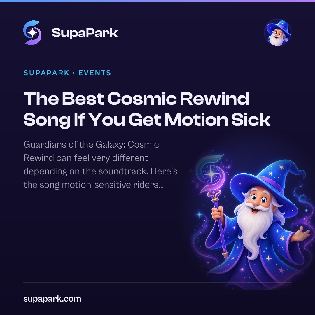 The Best Cosmic Rewind Song If You Get Motion Sick