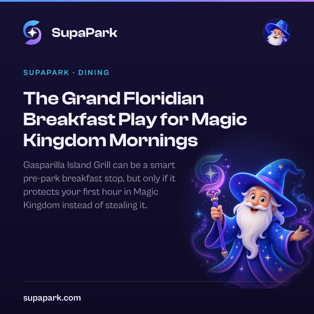 The Grand Floridian Breakfast Play for Magic Kingdom Mornings