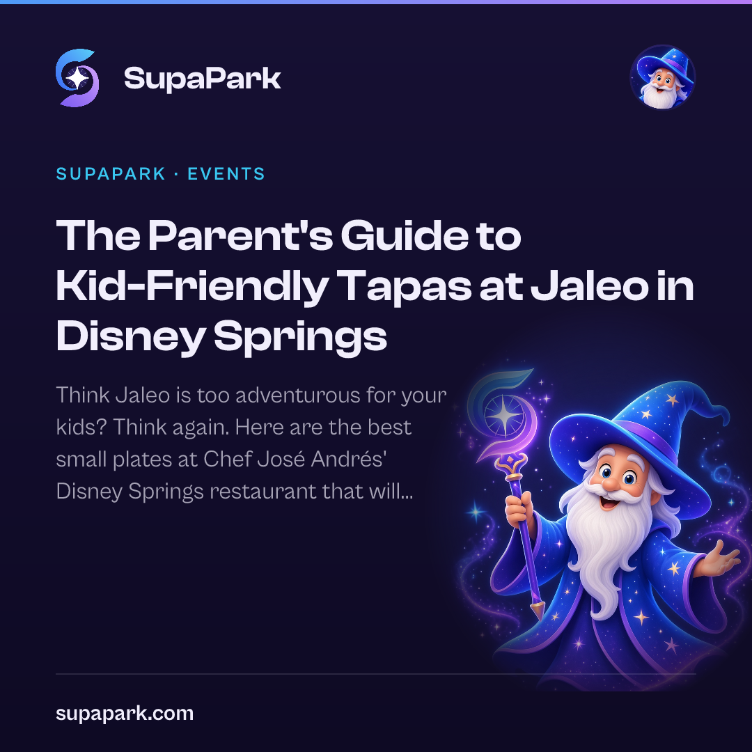 The Parent's Guide to Kid-Friendly Tapas at Jaleo in Disney Springs