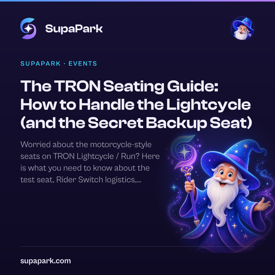 The TRON Seating Guide: How to Handle the Lightcycle (and the Secret Backup Seat)