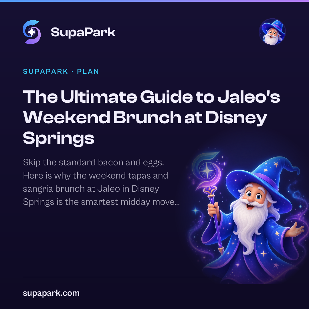 The Ultimate Guide to Jaleo's Weekend Brunch at Disney Springs