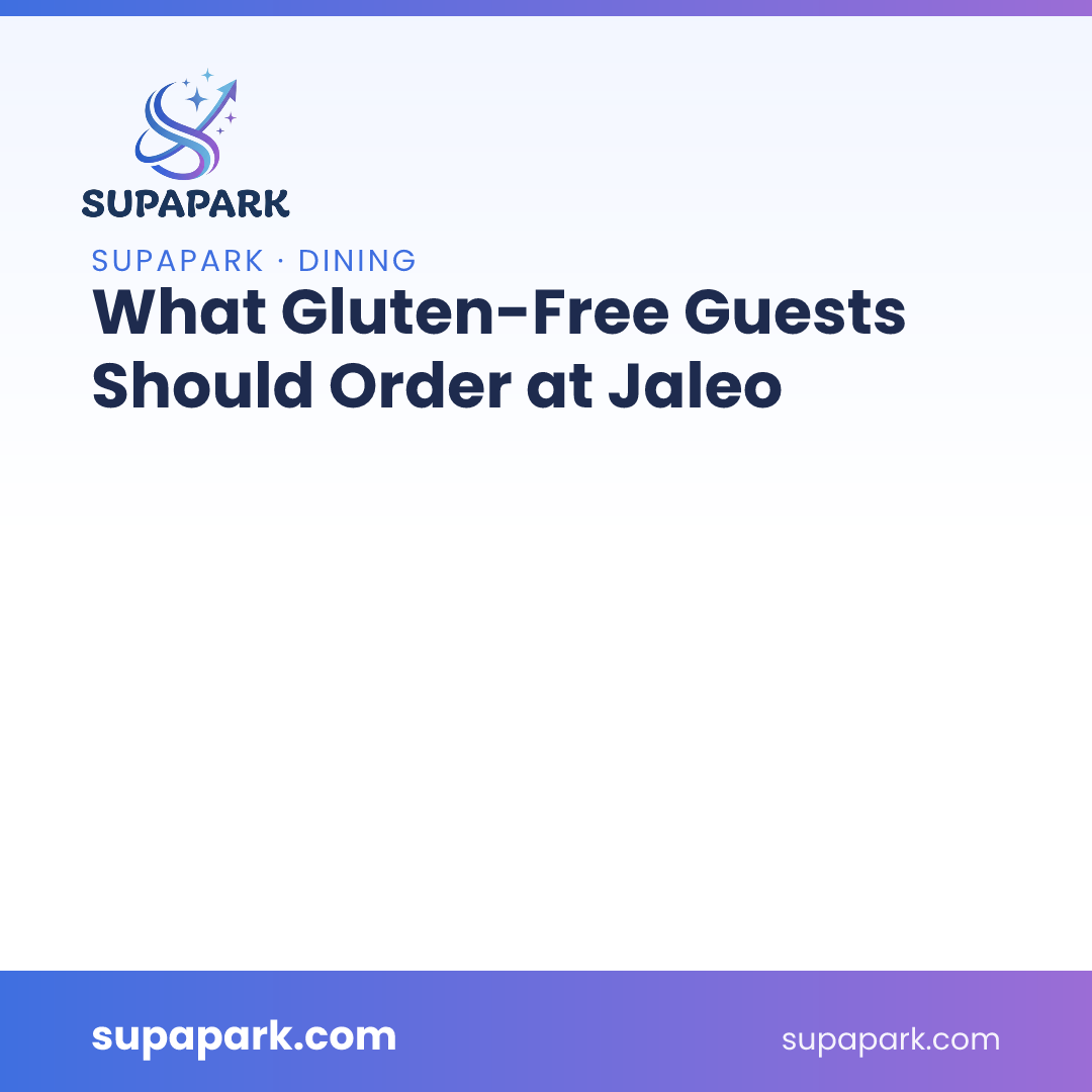 What Gluten-Free Guests Should Order at Jaleo