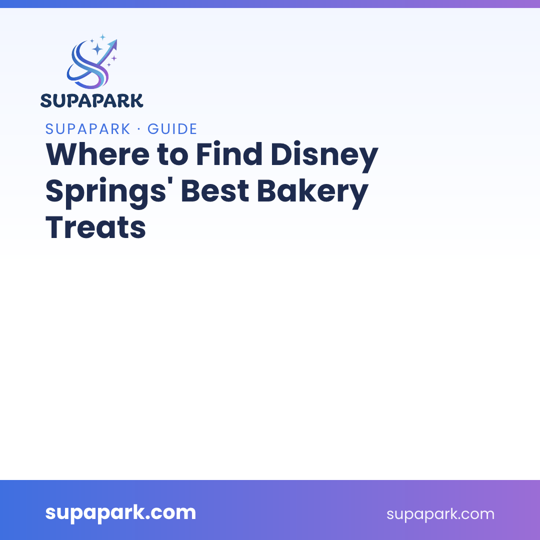 Where to Find Disney Springs’ Best Bakery Treats